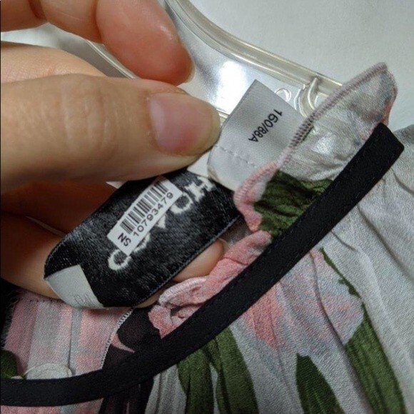 Coach Sheer Floral Midi Dress 4 2017 Collection - Picture 15 of 16